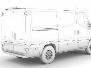iveco daily van l1h1 2020 3D Model