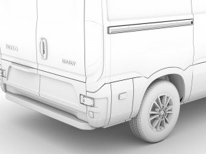 iveco daily van l1h1 2020 3D Model