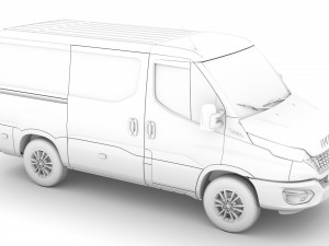 iveco daily van l1h1 2020 3D Model