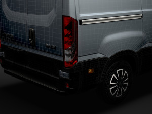iveco daily van l1h1 2020 3D Model