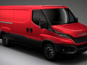 iveco daily van l2h1 2020 3Dモデル