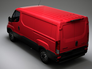 iveco daily van l2h1 2020 Modelo 3D