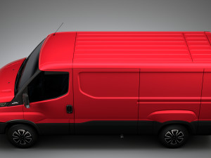 iveco daily van l2h1 2020 Modelo 3D