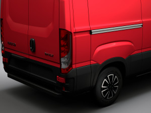 iveco daily van l2h1 2020 Modelo 3D