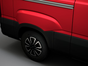 iveco daily van l2h1 2020 Modelo 3D