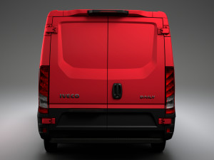 iveco daily van l2h1 2020 Modelo 3D