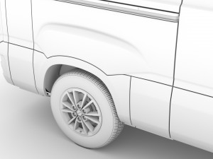 iveco daily van l2h1 2020 Modelo 3D