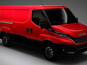 iveco daily van l2h1 2020 Modelo 3D