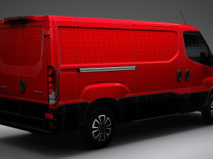 iveco daily van l2h1 2020 Modelo 3D