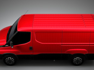 iveco daily van l2h1 2020 Modelo 3D