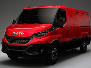 iveco daily van l2h1 2020 Modelo 3D
