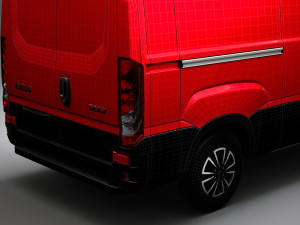 iveco daily van l2h1 2020 Modelo 3D