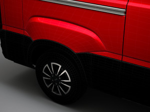 iveco daily van l2h1 2020 Modelo 3D