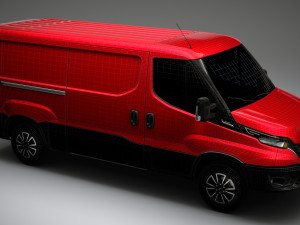 iveco daily van l2h1 2020 Modelo 3D