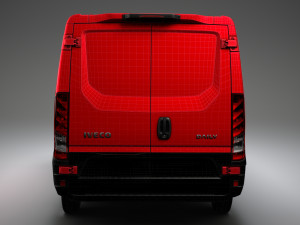 iveco daily van l2h1 2020 Modelo 3D