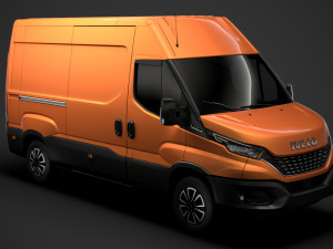 iveco daily van l2h2 2020 Modelo 3D