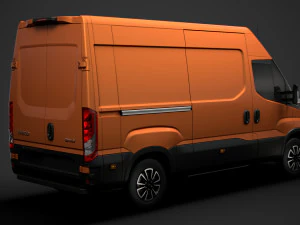 iveco daily van l2h2 2020 3D Model