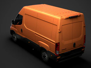 iveco daily van l2h2 2020 3D Model