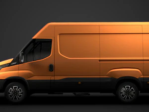 iveco daily van l2h2 2020 3D Model