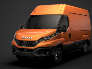 iveco daily van l2h2 2020 3D-Modell