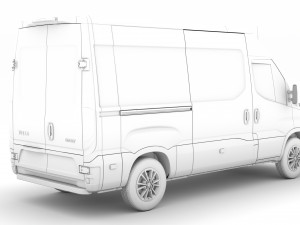 iveco daily van l2h2 2020 3D-Modell