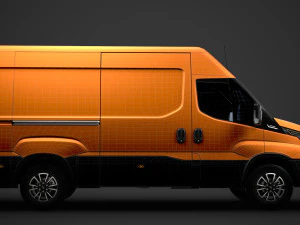 iveco daily van l2h2 2020 3D Model