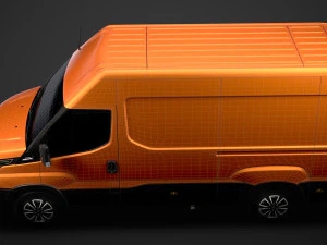 iveco daily van l2h2 2020 3D Model