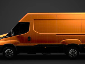 iveco daily van l2h2 2020 3D Model