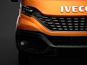 iveco daily van l2h2 2020 3D Model