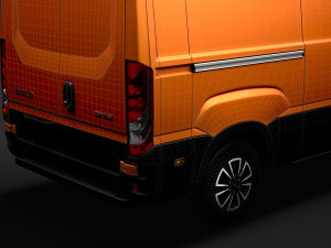 iveco daily van l2h2 2020 3D-Modell
