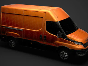 iveco daily van l2h2 2020 3D Model