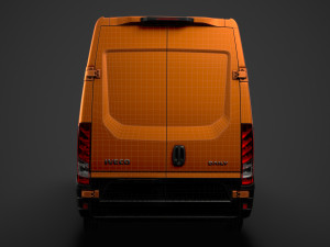 iveco daily van l2h2 2020 3D-Modell