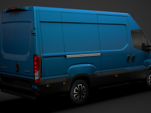 iveco daily van l3h2 2020 3D Model