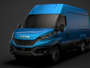 iveco daily van l3h2 2020 3D Model
