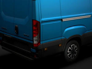 iveco daily van l3h2 2020 3D Model