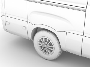 iveco daily van l3h2 2020 3D Model