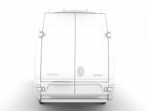 iveco daily van l3h2 2020 3D Model
