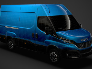 iveco daily van l3h2 2020 3D Model