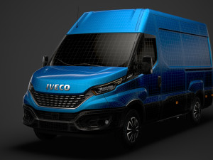 iveco daily van l3h2 2020 3D Model