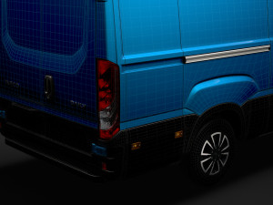 iveco daily van l3h2 2020 3D Model
