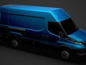 iveco daily van l3h2 2020 3D Model
