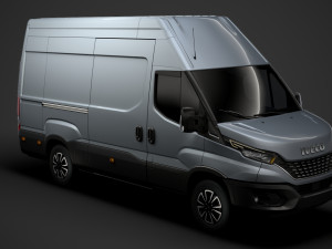 iveco daily van l3h3 2020 3D मॉडल