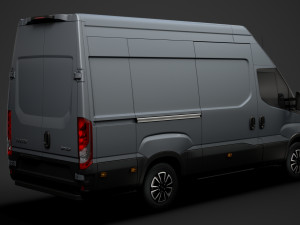iveco daily van l3h3 2020 3D 模型