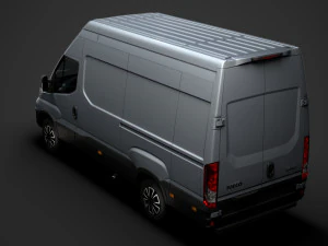 iveco daily van l3h3 2020 3D Model