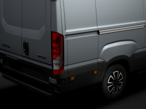 iveco daily van l3h3 2020 3D 模型