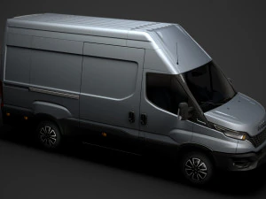 iveco daily van l3h3 2020 3D Model