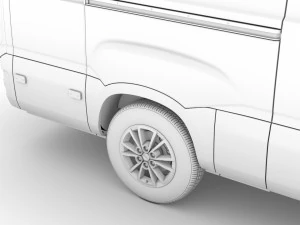 iveco daily van l3h3 2020 3D Model