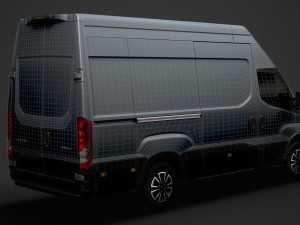 iveco daily van l3h3 2020 3D 模型