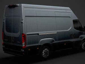 iveco daily van l3h3 2020 3D Model