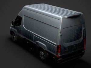iveco daily van l3h3 2020 3D Model